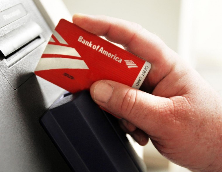 bank of america debit card fee