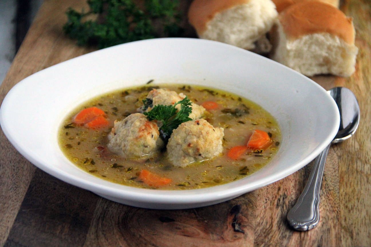 Recipe: Gluten-Free Mini Chicken Meatball Soup