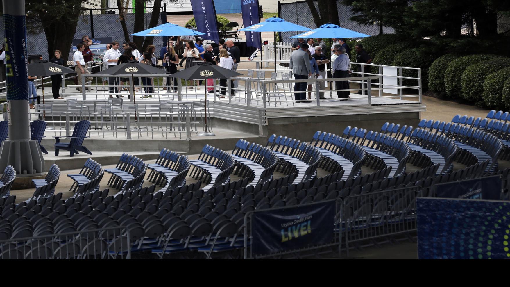 Virginia Credit Union Live Concert Venue At Richmond Raceway Gets 500 000 Makeover Party Deck Music Richmond Com