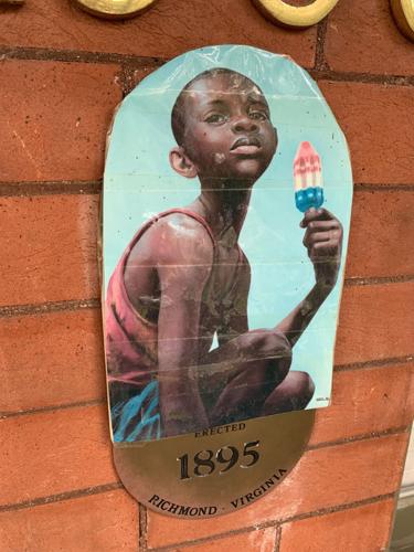 Plaque - Boy with Popsicle