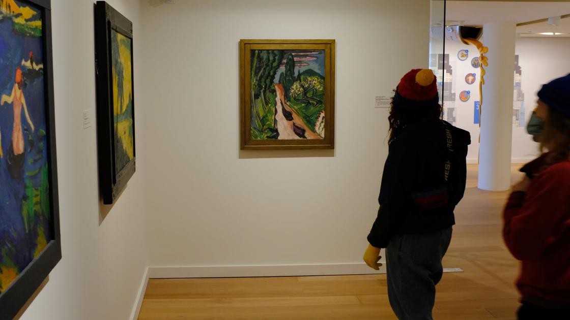 Gemälde des deutschen Expressionisten Ernst Ludwig Kirchner, vermutlich verloren oder gestohlen von den von der VMFA erworbenen Nazis Kunstmuseen Gemälde des deutschen Expressionisten Ernst Ludwig Kirchner, vermutlich verloren oder gestohlen von den von der VMFA erworbenen Nazis Kunstmuseen