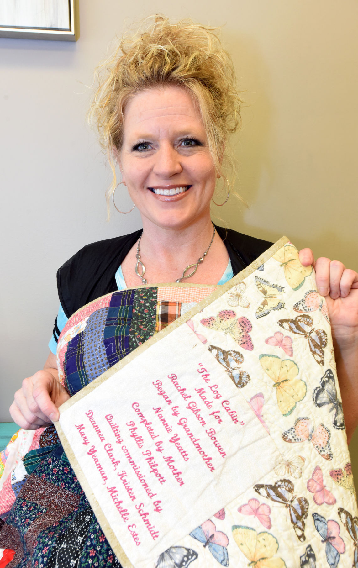 Together again With lost quilt returned, Danville woman decides to pay