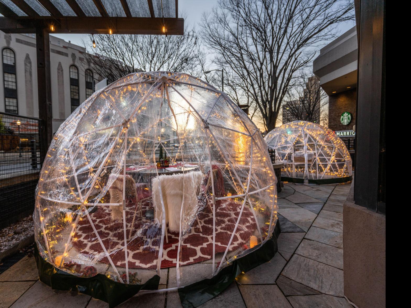 Igloos Yurts Urban Wine Gardens Where To Dine Or Get A Drink Around Richmond During A Winter Pandemic Entertainment Richmond Com