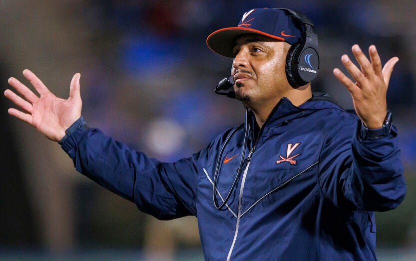 Gallery: UVa football coach Tony Elliott
