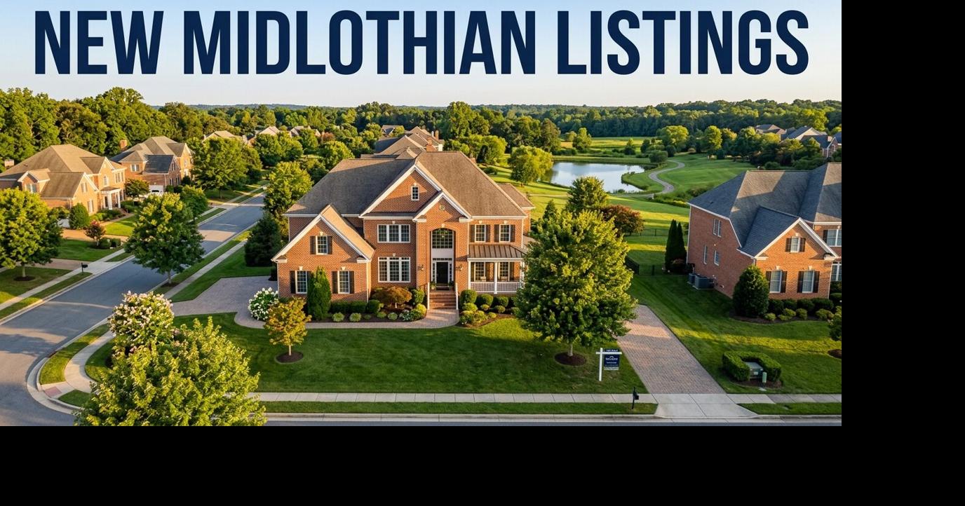 Newly Listed Homes near Midlothian, VA — Updated Jun. 17, 2026