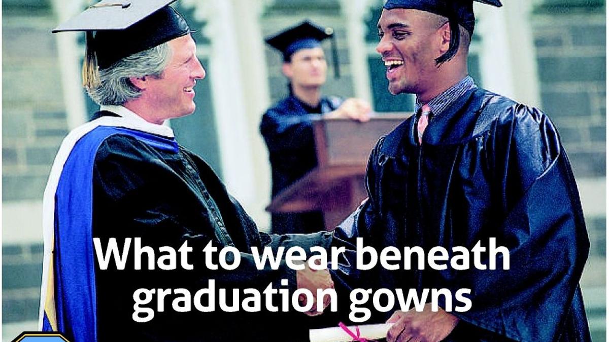 What To Wear Beneath Graduation Gowns Richmond Com