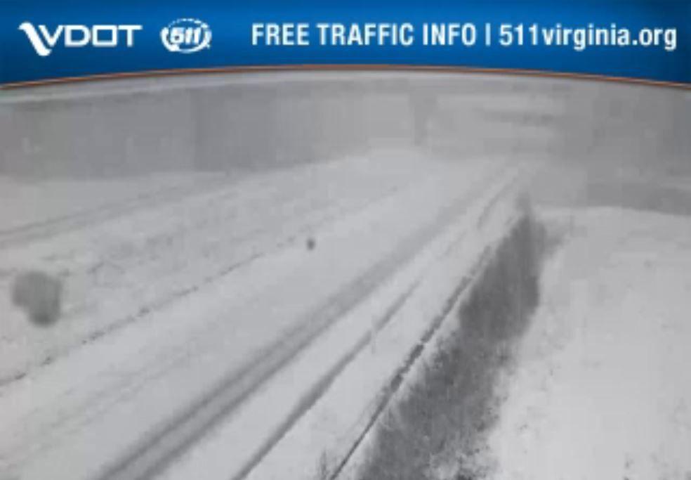 PHOTOS VDOT cameras show road conditions during Jan. 3 storm
