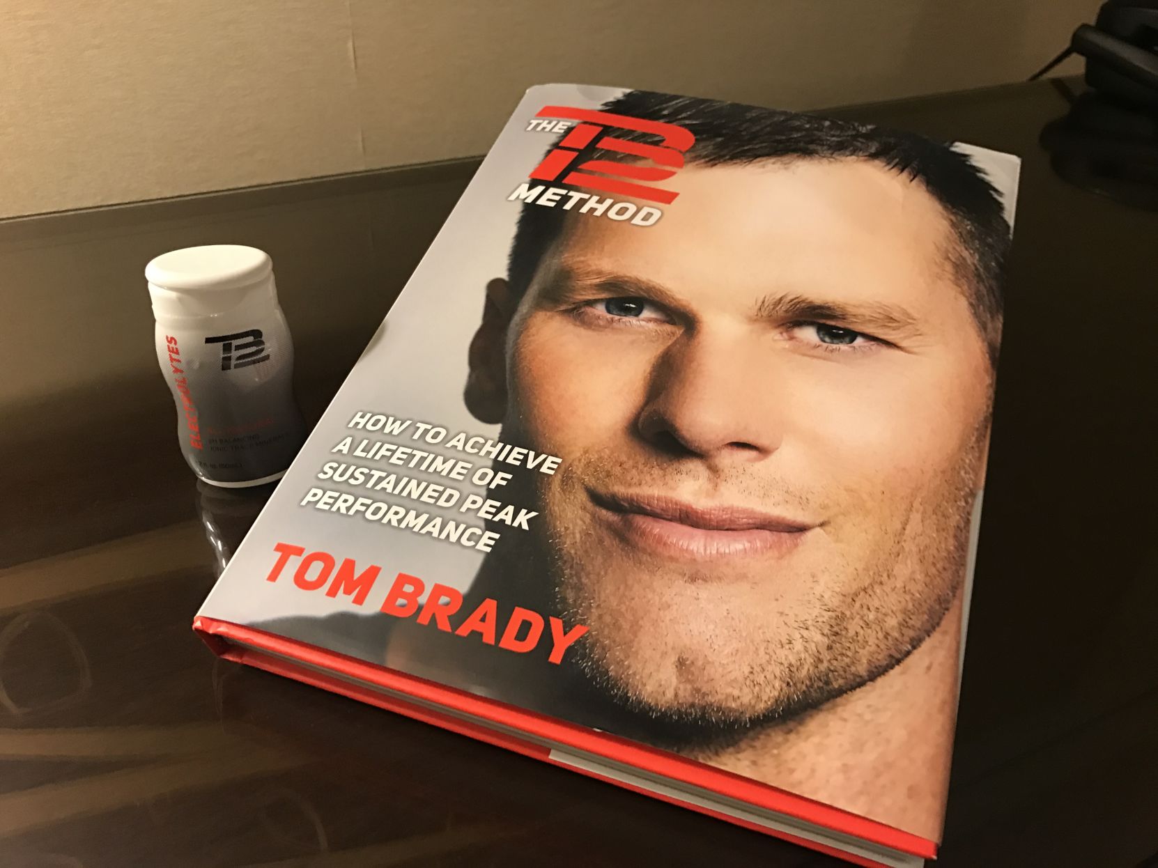 Tom Brady offers Limited Edition /1600 TB12 method book