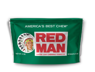 Red Man chewing tobacco