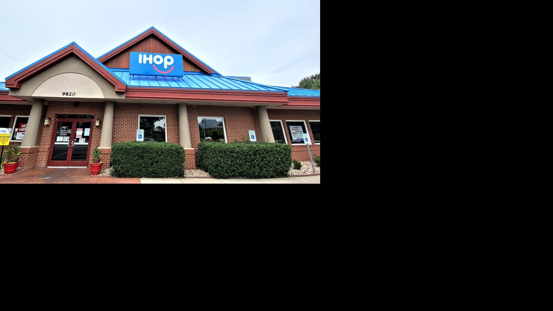 IHOP restaurant opening at Willow Lawn; WPA closing in Church Hill Z