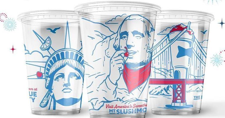 Red white and blue-themed foods, deals for America's 250th
