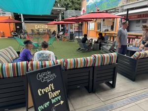 Gather GVL is one of Greenville's many community spots to socialize over food and drinks.