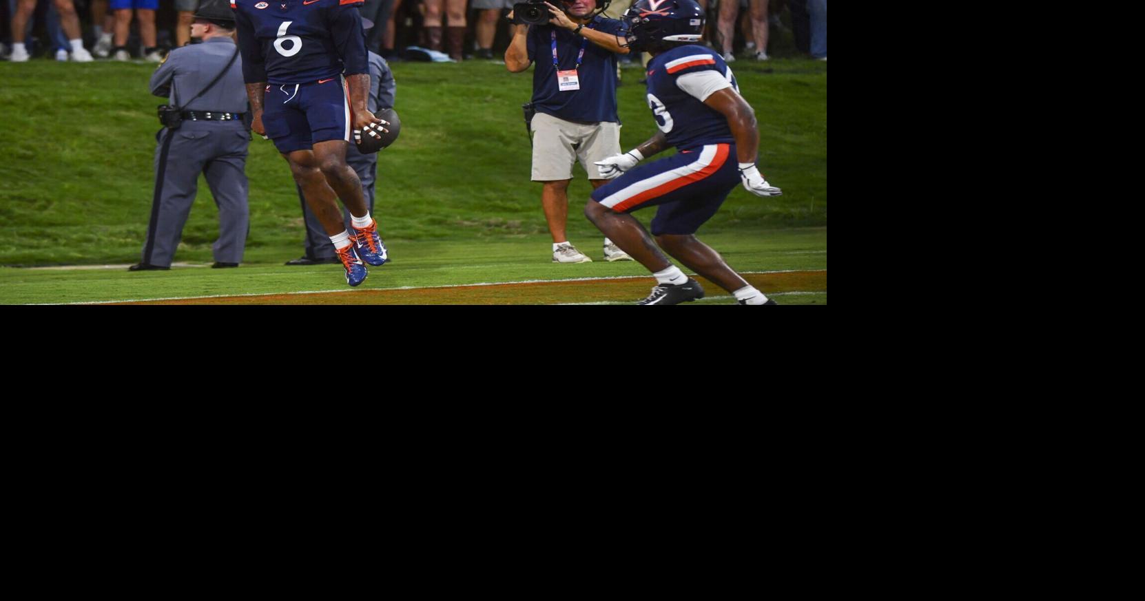 Coverage image for: Brandyn Hillman leads No. 25 Virginia football in blowout win over FCS Norfolk State