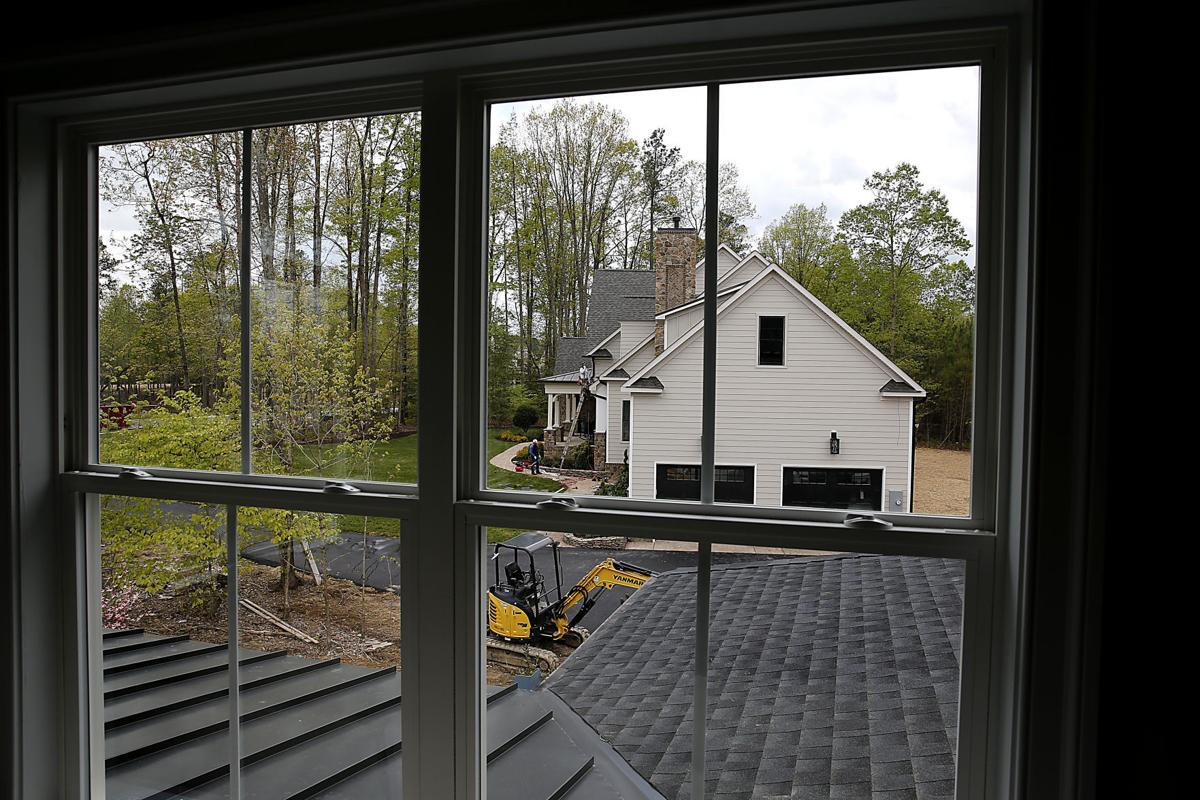 Homes Continue To Be Built At The Hickory Hill Development In