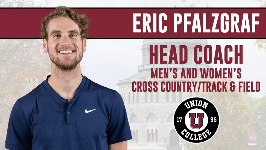 Eric Pfalzgraf Tabbed to Lead Union Cross Country and Track and Field