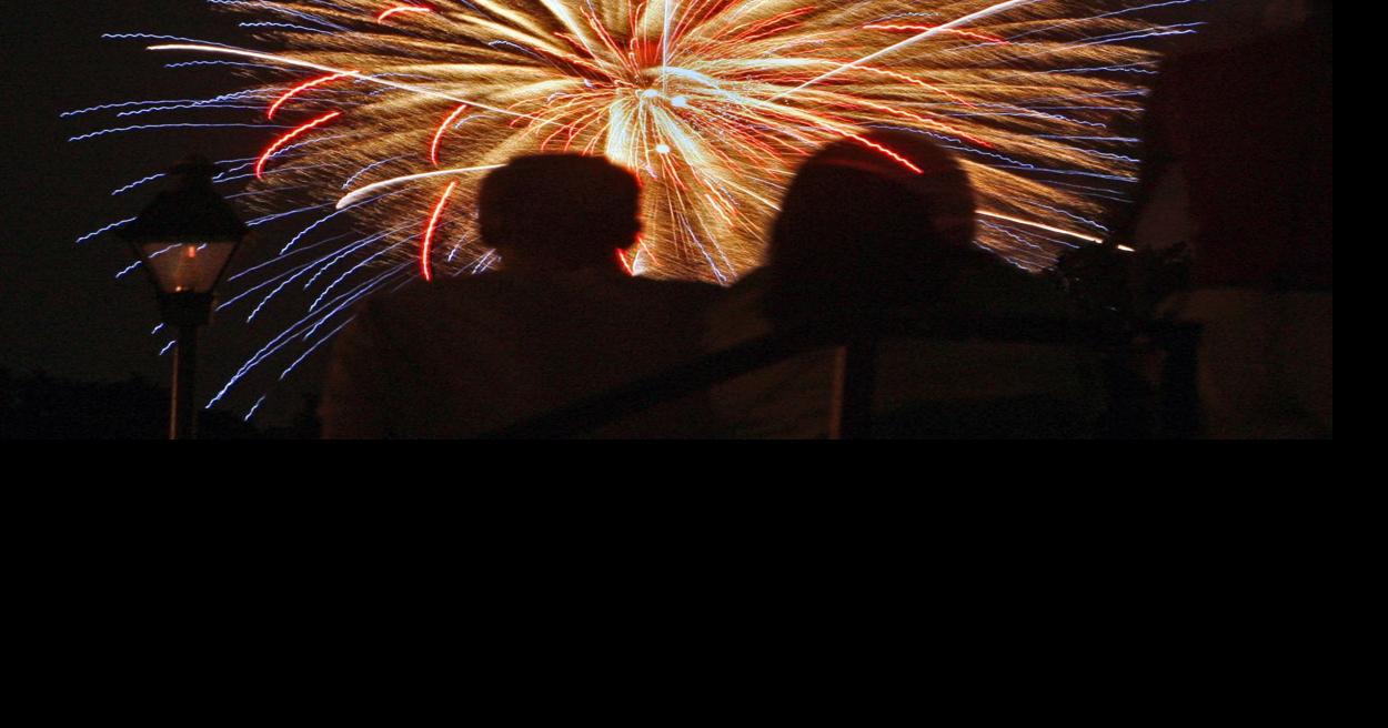 Fireworks in Richmond for the Fourth of July 2021