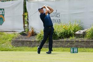 Padraig Harrington finished at -7 at the first round of the 2026 Dick's Sporting Good Open at En-Joie golf course