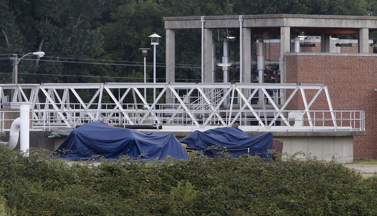 WATCH NOW Confederate statues in storage at Richmond Wastewater Treatment Plant Richmond