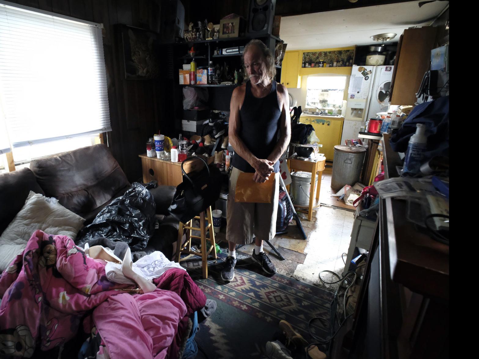 It Sounded Like God Was Stomping Down On The Trailer Flooding Displaces Mobile Home Park Residents Weather Richmond Com
