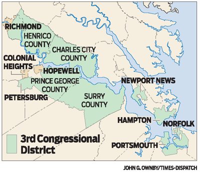 Judges Impose New Va Congressional Map Redrawing 3rd 4th