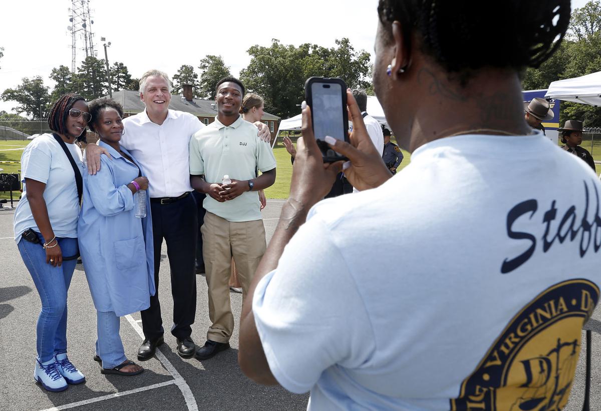 McAuliffe celebrates progress made in juvenile justice system in