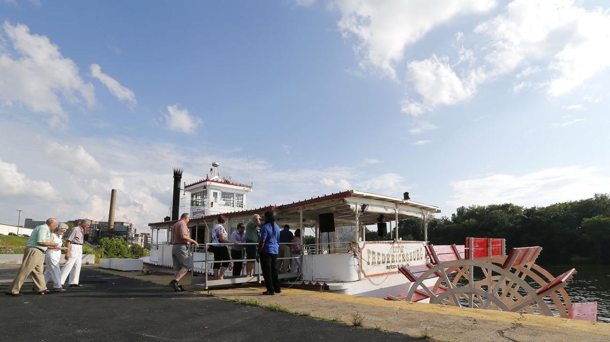 New paddleboat rolling on the James River Entertainment