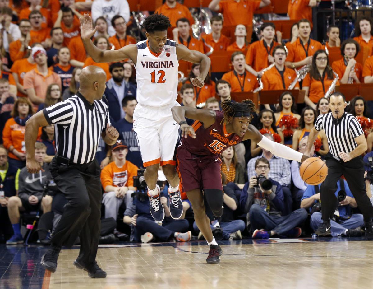 Virginia Tech upsets rival UVA in overtime, hands No. 2 Cavaliers first