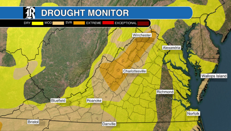 Nice weekend ahead, but drought is expanding