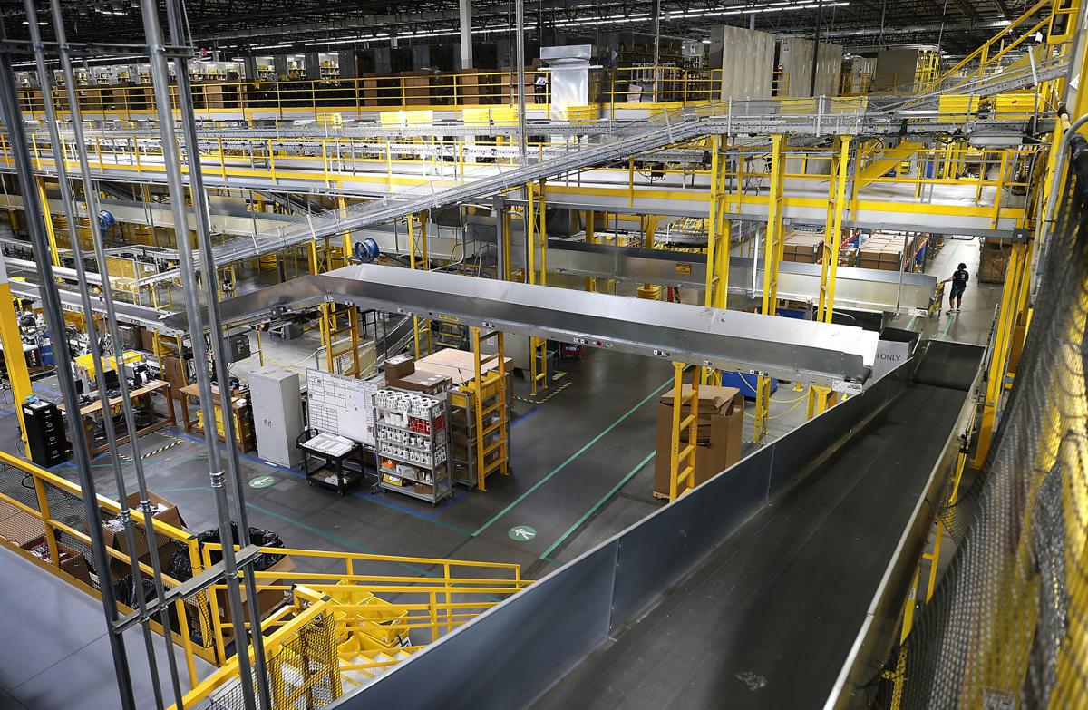 A look inside Amazon's warehouse in Chesterfield where hundreds of