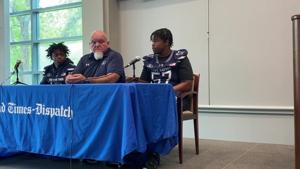Dinwiddie football coach, players speak at 804 Media Day 2026