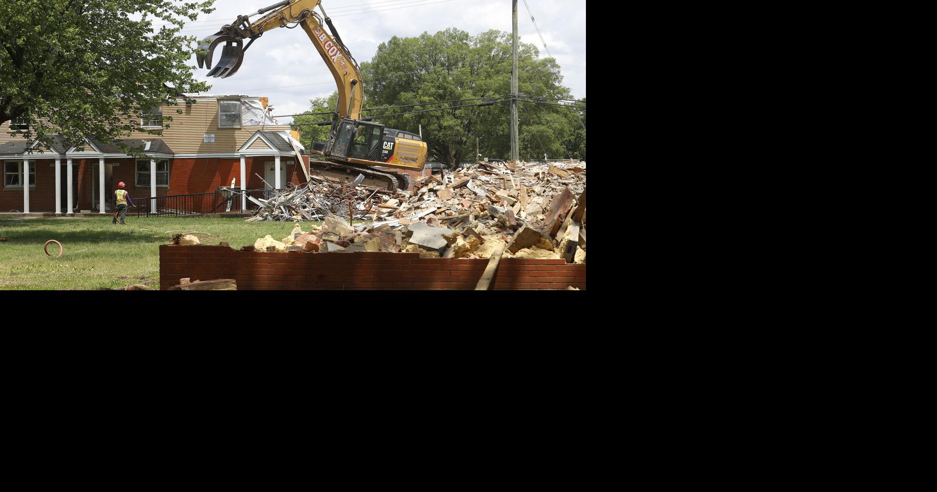 PHOTOS Demolition of Creighton Court underway
