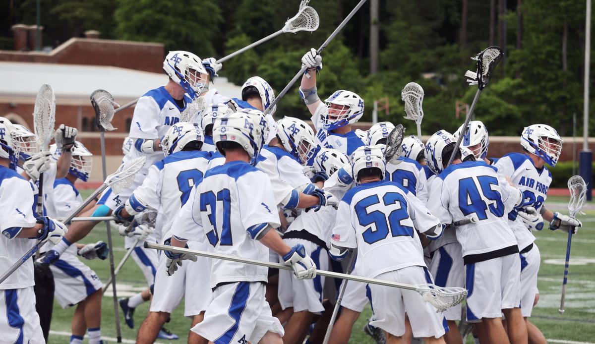 Air Force Shoots Down Spiders Lacrosse Hopes Gallery