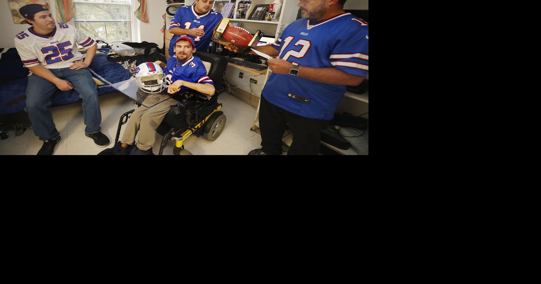 Richmonder with cerebral palsy gets to meet his dream team: the Buffalo ...