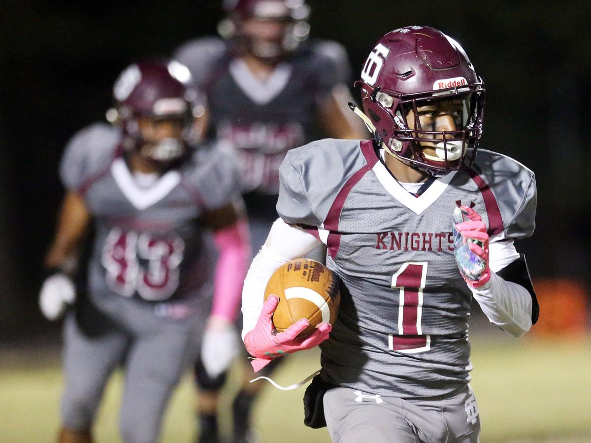 The allregion teams for high school football