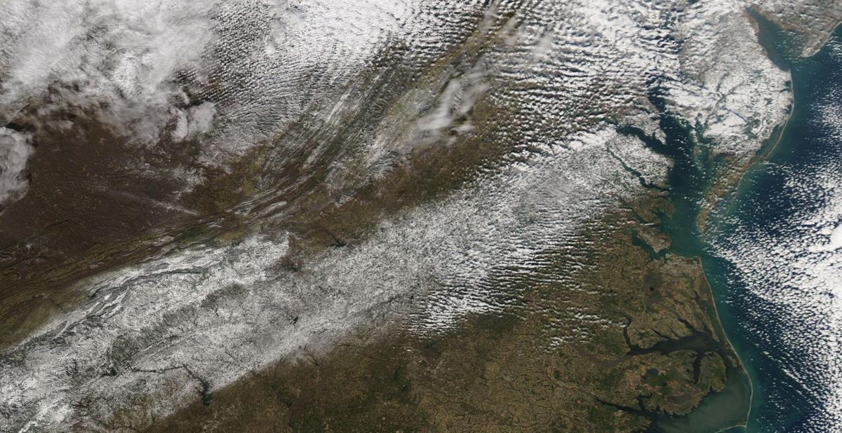 Photos Satellite Pictures Show Ice And Snow Coming And Going