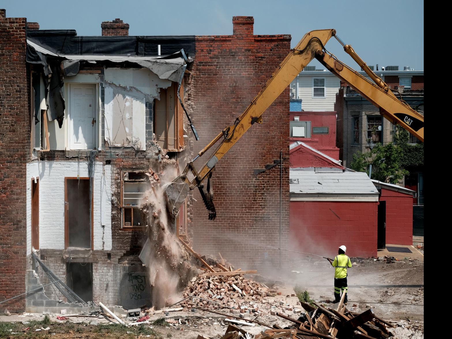 Demolition of historic buildings begins on site of disputed Oregon Hill  development | Richmond Local News | richmond.com