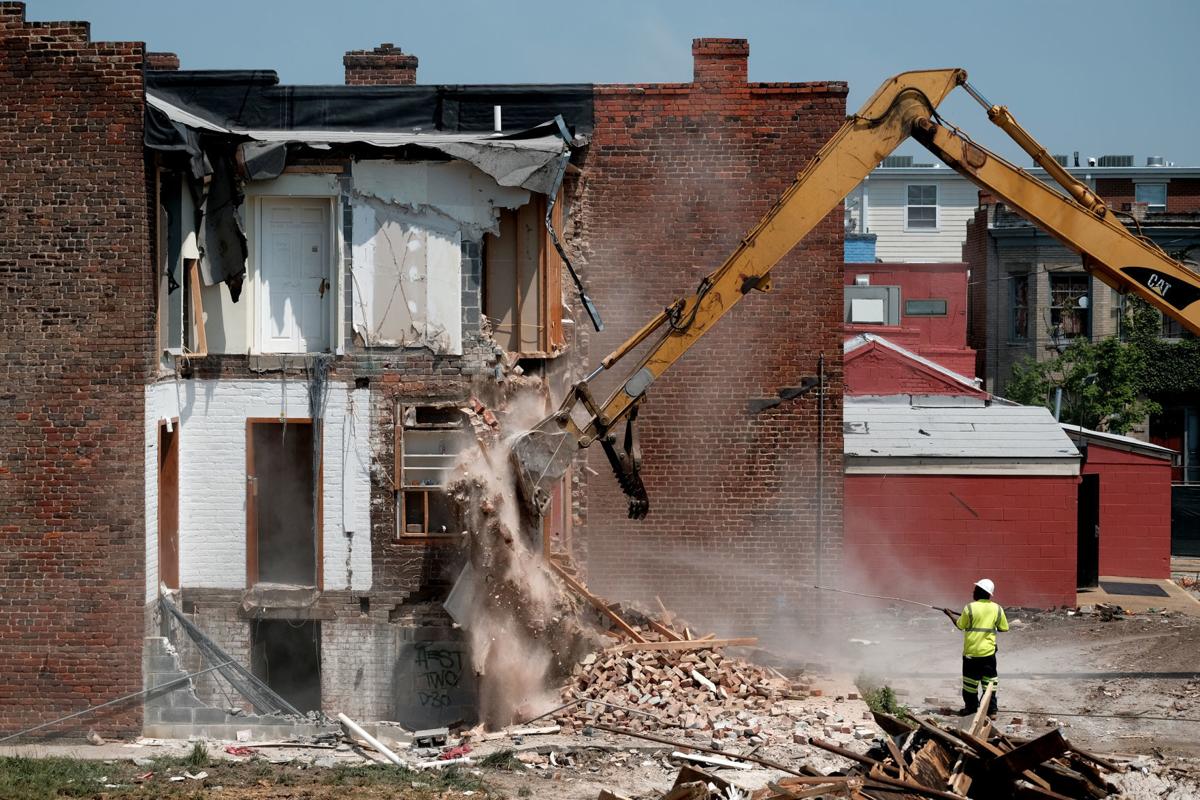 Demolition of historic buildings begins on site of disputed Oregon Hill