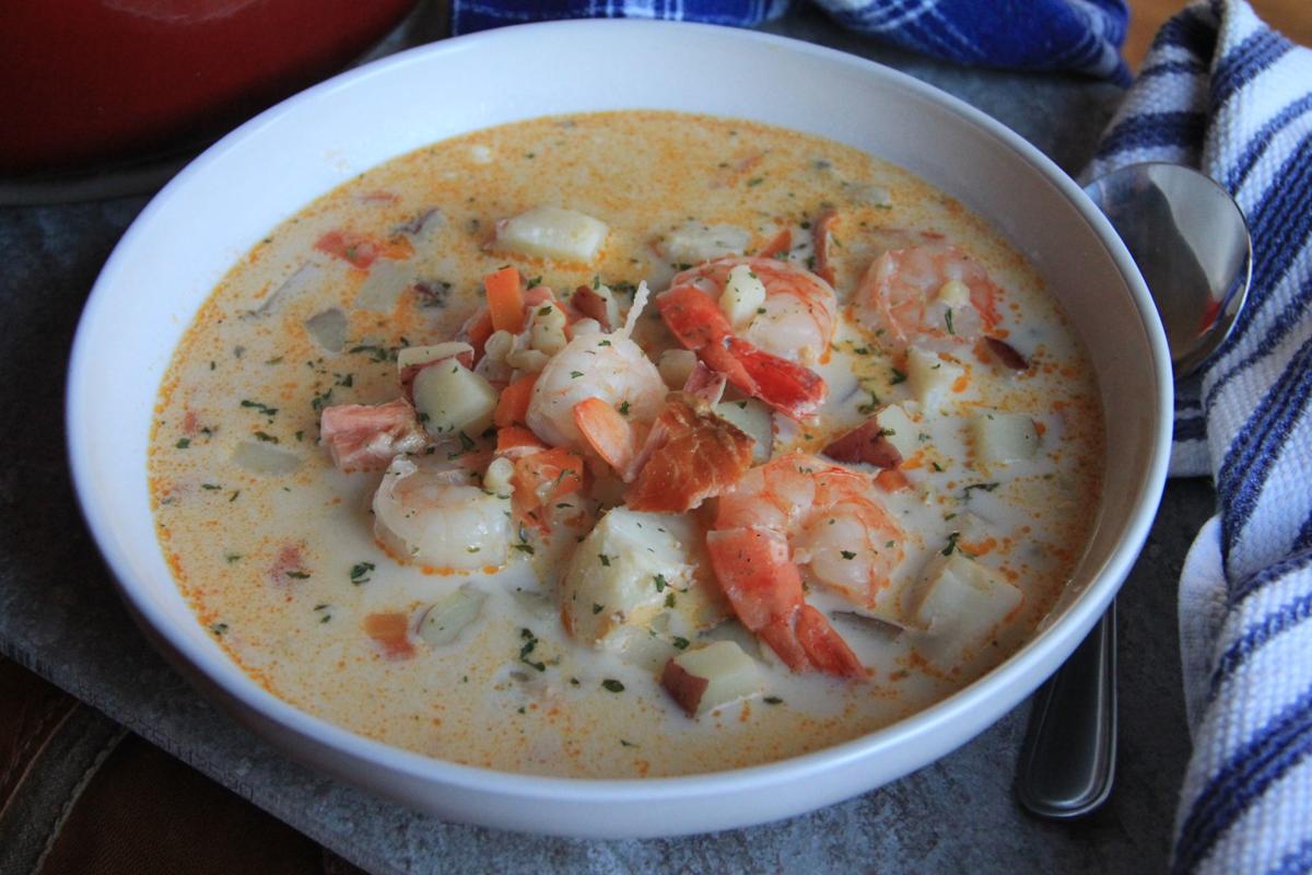 Seasonal taste Green with envy for seafood chowder Discover Richmond