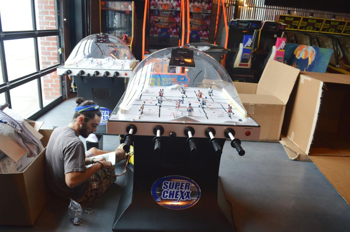 The Circuit barcade venue a combination bar and arcade is now open