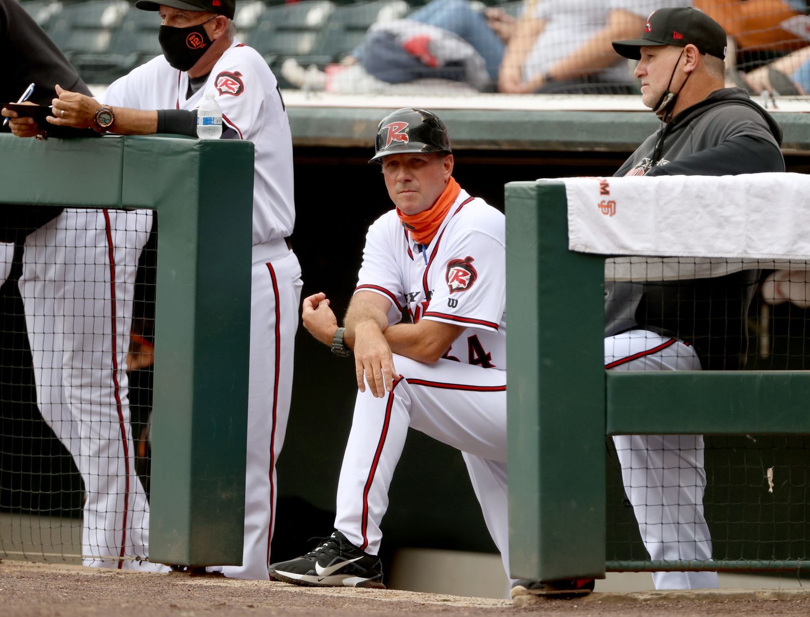 Interim manager with retired number guiding Flying Squirrels who