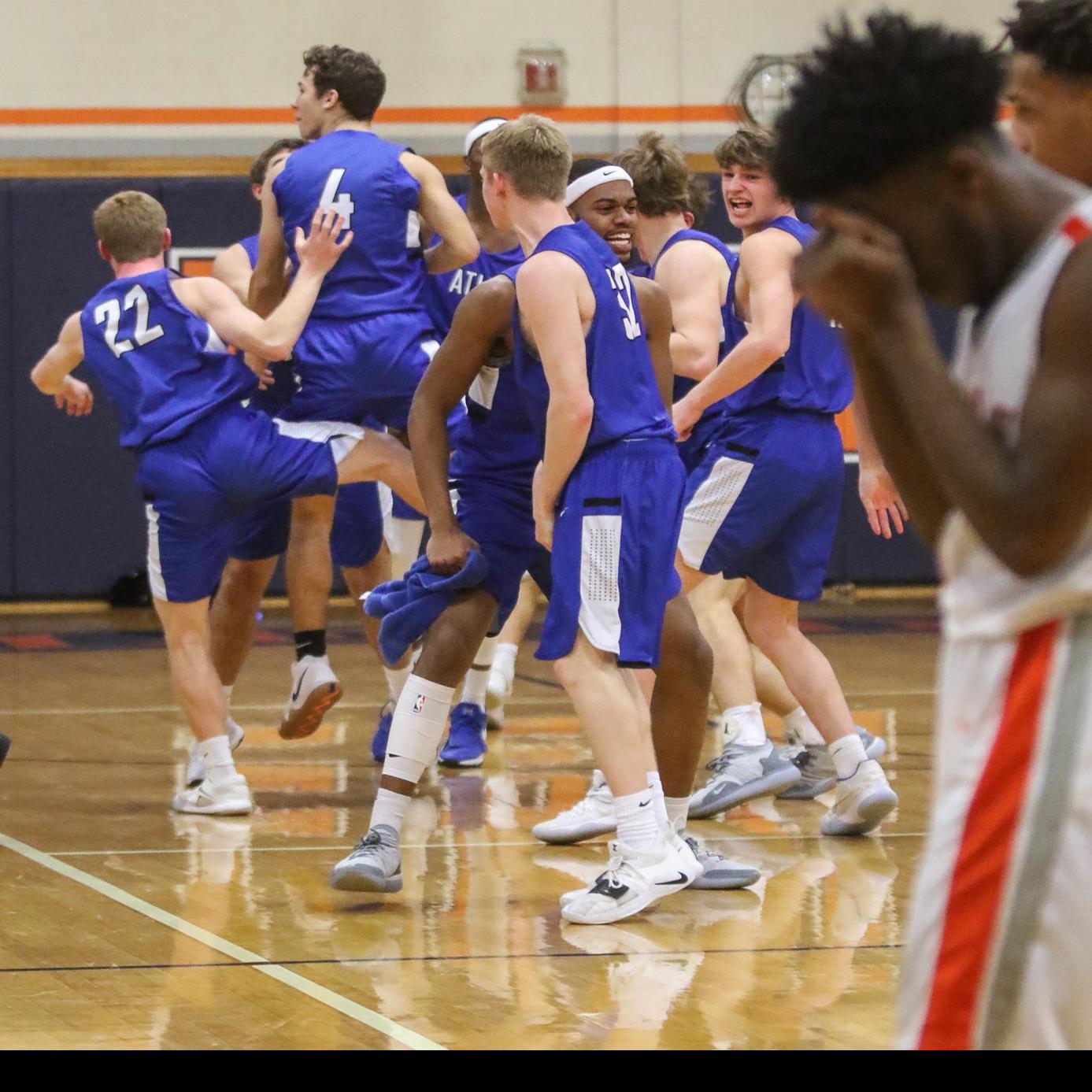 Raider Ecstasy Confederate Heartbreak Coleman S Last Minute Layup Gives Atlee Boys Win Mechanicsville Local Richmond Com