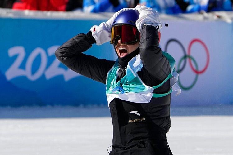 Teenage Olympic sensation Eileen Gu wins gold. And crashes the Chinese  internet