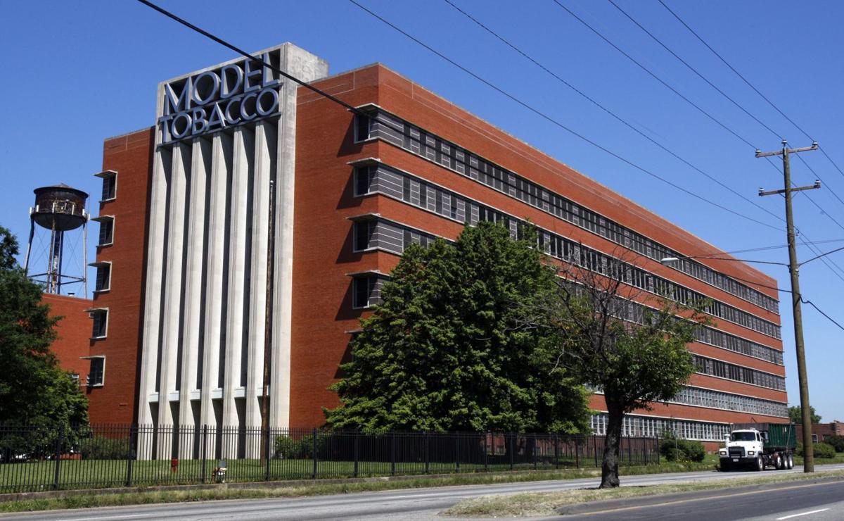 The iconic Model Tobacco plant in South Richmond undergoing a 59