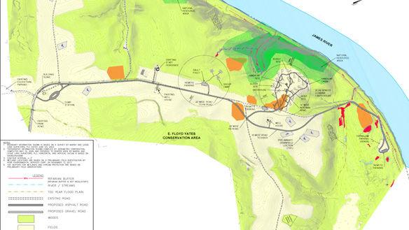 Powhatan State Park Trail Map