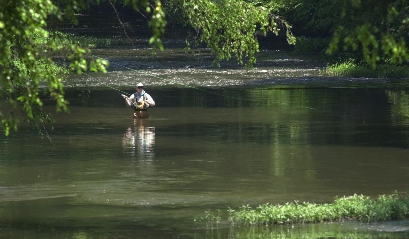 Clarkson Spinning a tale of fly fishing in Wyoming