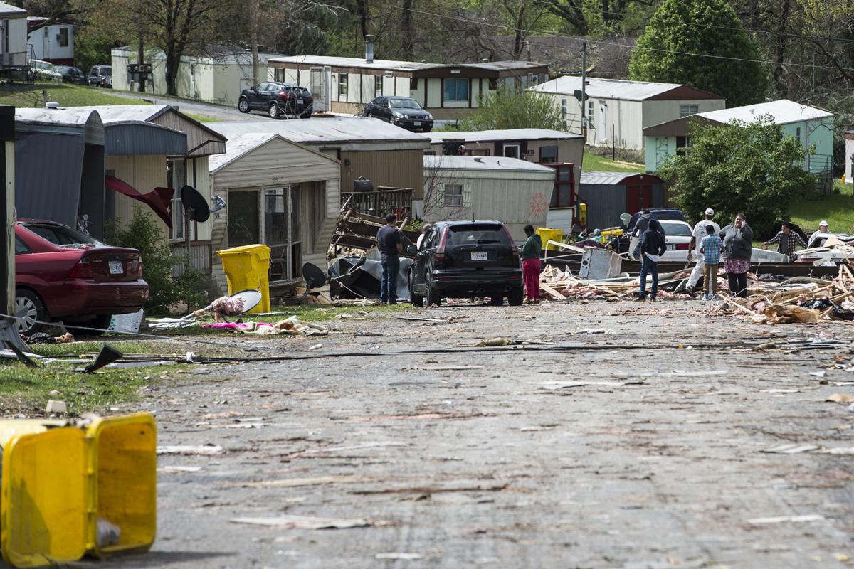 More than 150 photos of extensive storm damage in Virginia
