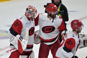 NHL: Stanley Cup Playoffs-Carolina Hurricanes at Montreal Canadiens