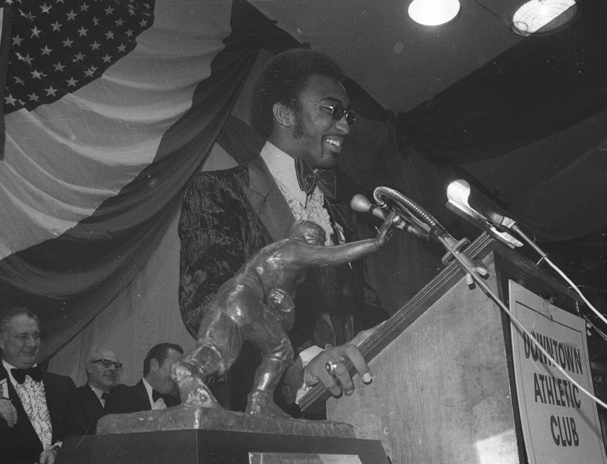 1972: Nebraska's Johnny Rodgers wins Heisman Trophy