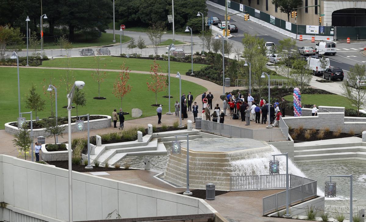 Kanawha Plaza reopens after 2.9M renovation; officials promise bright