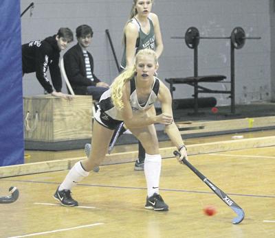 Powhatan Field Hockey Players Keeping Skills Sharp In Indoor